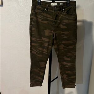 Lucky Brand Camo Green Denim